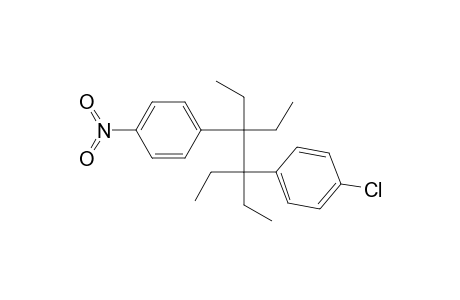 Benzene, 1-[2-(4-chlorophenyl)-1,1,2-triethylbutyl]-4-nitro-
