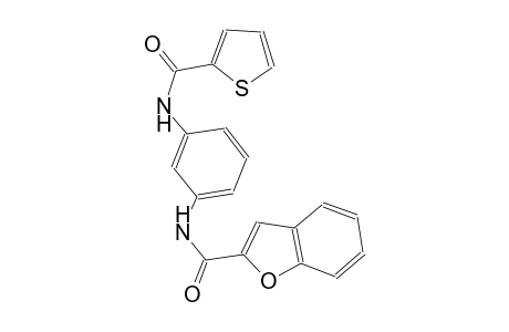 2-benzofurancarboxamide, N-[3-[(2-thienylcarbonyl)amino]phenyl]-