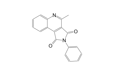 1H-pyrrolo[3,4-c]quinoline-1,3(2H)-dione, 4-methyl-2-phenyl-