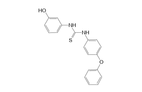1-(3-hydroxyphenyl)-3-(4-phenoxyphenyl)thiourea