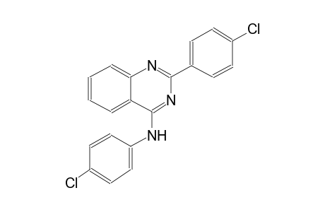 N,2-bis(4-chlorophenyl)-4-quinazolinamine