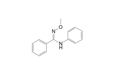 N-methoxy-N'-phenyl-benzamidine