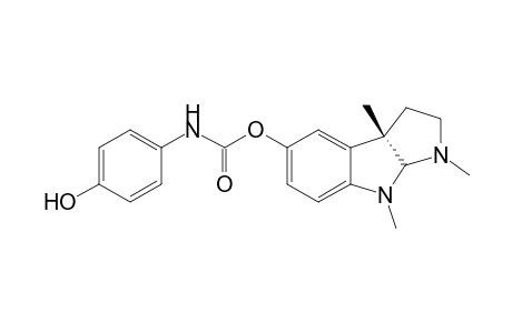 (-)-(3aS)-Eseroline-4'-hydroxyphenylcarbamate