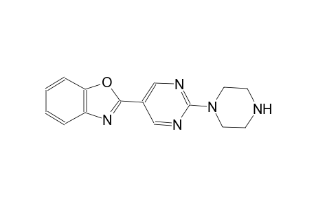 2-[2-(1-piperazinyl)-5-pyrimidinyl]-1,3-benzoxazole