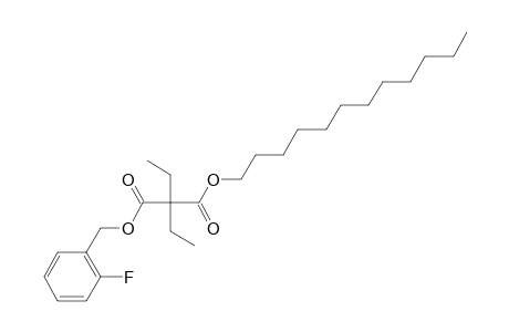 Diethylmalonic acid, dodecyl 2-fluorobenzyl ester