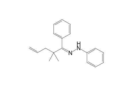 N-[(Z)-(2,2-dimethyl-1-phenyl-pent-4-enylidene)amino]aniline