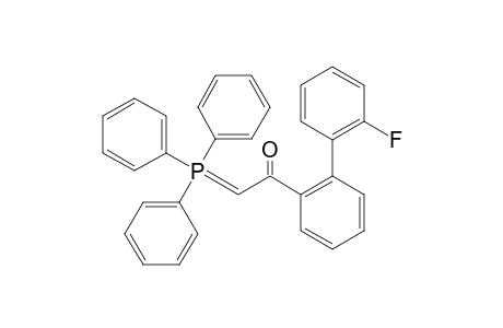 1-[2-(2-fluorophenyl)phenyl]-2-triphenylphosphoranylidene-ethanone