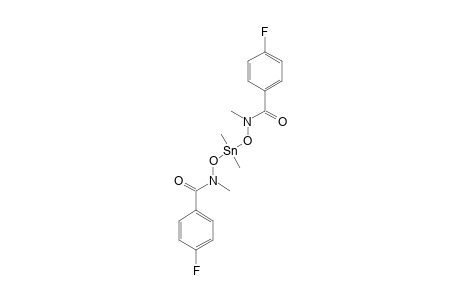 DIMETHYLTIN-(IV)-BIS-(N-METHYL-PARA-FLUOROBENZOHYDROXAMATE)