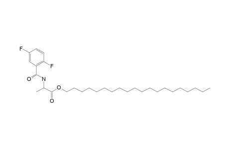 D-Alanine, N-(2,5-difluorobenzoyl)-, eicosyl ester