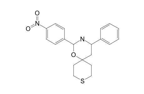 2-(4-NITROPHENYL)-4-PHENYL-1-OXA-9-THIA-3-AZASPIRO-[5.5]-UNDECANE