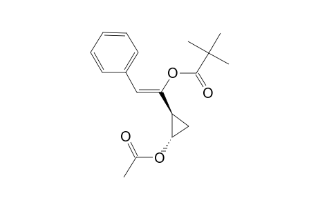 (TRANS)-(Z)-1-(2-ACETOXY-CYCLOPROPYL)-2-PHENYLVINYL-PIVALATE