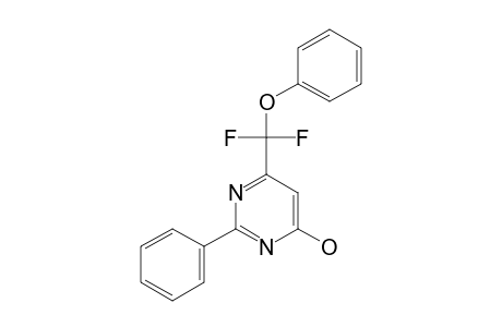 6-HYDROXY-4-(PHENOXYDIFLUOROMETHYL)-2-PHENYLPYRIMIDINE