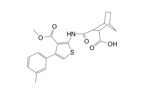 3-({[3-(methoxycarbonyl)-4-(3-methylphenyl)-2-thienyl]amino}carbonyl)bicyclo[2.2.1]heptane-2-carboxylic acid