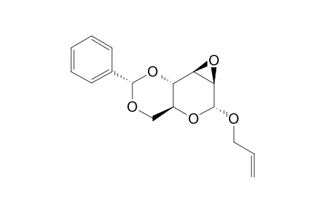 ALLYL-2,3-ANHYDRO-4,6-O-BENZYLIDENE-ALPHA-D-MANNOPYRANOSIDE