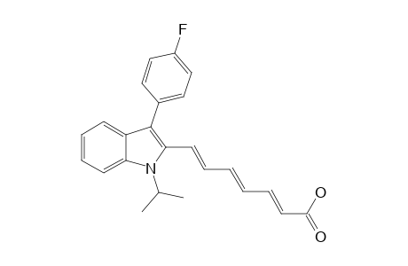 7-[3-(4-FLUOROPHENYL)-1-(1-METHYL-ETHYL)-1H-INDOL-2-YL]-2,4,6-HEPTATRIENOIC-ACID