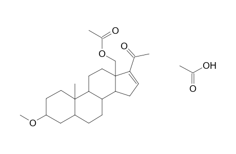 PREGN-16-EN-20-ONE, 11,18-BIS(ACETYLOXY)-3,9-EPOXY-3-METHOXY-, (3alpha,5beta,11alpha)-