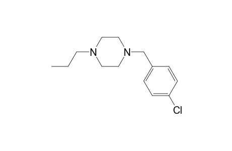 1-(4-Chlorobenzyl)-4-propylpiperazine