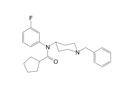 N-(1-Benzylpiperidin-4-yl)-N-(3-fluorophenyl)cyclopentanecarboxamide
