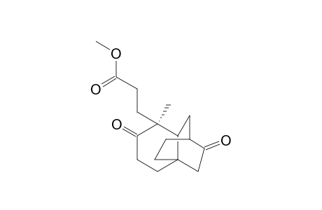 Methyl 3-((2S,4aR,8S)-8-methyl-3,7-dioxooctahydro-2H-2,4a-ethanonaphthalen-8-yl)propanoate