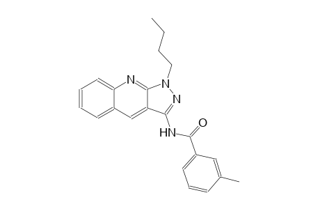 N-(1-butyl-1H-pyrazolo[3,4-b]quinolin-3-yl)-3-methylbenzamide