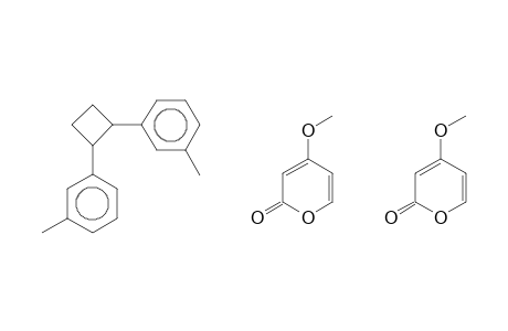 CYCLOBUTANE, R-1,C-2-BIS(4-METHOXY-2-OXO-2H-PYRAN-6-YL)-T-3,T-4-BIS(3-METHYLPHENYL)-