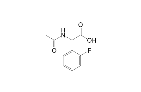 2-Acetamido-2-(2-fluorophenyl)acetic acid