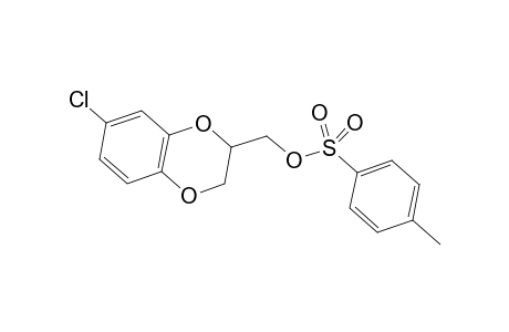 (7-Chloro-2,3-dihydro-1,4-benzodioxin-2-yl)methyl 4-methylbenzenesulfonate