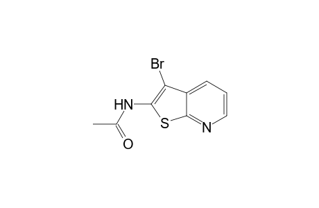 N-(3-bromanylthieno[2,3-b]pyridin-2-yl)ethanamide