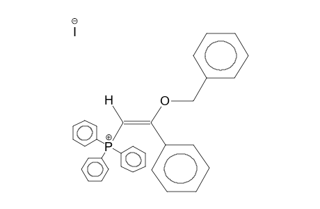 E-(2-BENZYLOXY-2-PHENYLETHENYL)TRIPHENYLPHOSPHONIUM IODIDE