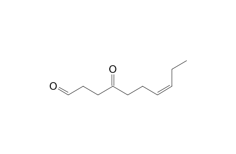 (Z)-4-Oxo-7-decenal