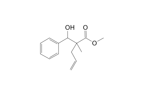 Methyl (2RS,3RS)-3-Hydroxy-2-methyl-3-phenyl-2-(prop-3'-enyl)propionate
