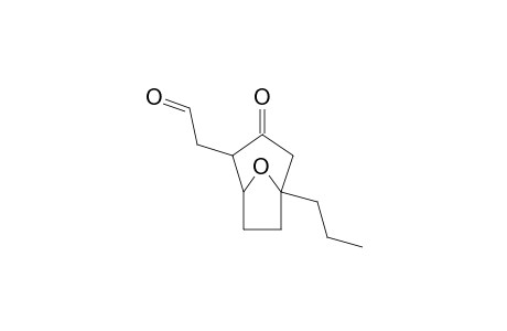 2-(Oxoethyl)-5-propyl-8-oxabicyclo[3.2.1]oct-3-one