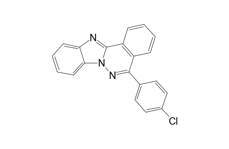 5-(4-Chlorophenyl)benzimidazolo[2,1-a]phthalazine
