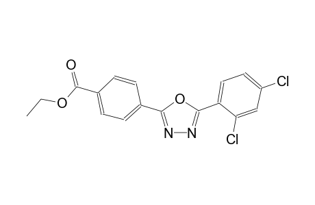 Ethyl 4-[5-(2,4-dichlorophenyl)-1,3,4-oxadiazol-2-yl]benzoate