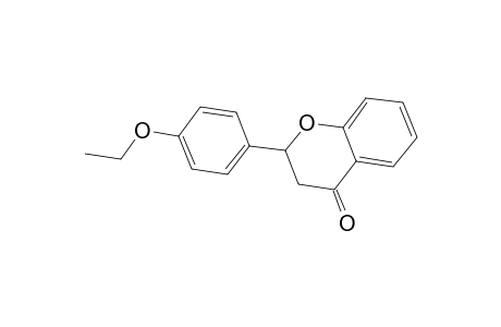 4H-1-Benzopyran-4-one, 2-(4-ethoxyphenyl)-2,3-dihydro-