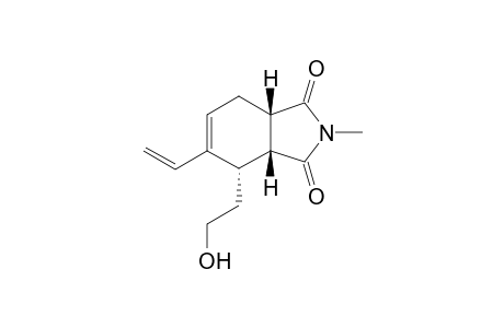(3aR,4S,7aS)-rel-4-(2-hydroxyethyl)-2-methyl-5-vinyl-3a,4,7,7a-tetrahydro-1H-isoindole-1,3(2H)-dione