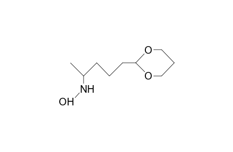 5-Dioxan-2-yl-pent-2-yl-hydroxylamine