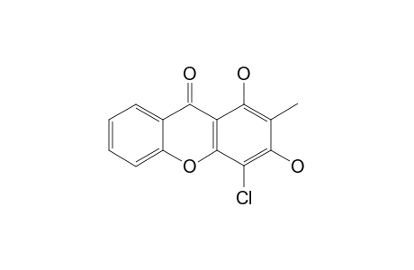 4-CHLORO-1,3-DIHYDROXY-2-METHYL-XANTHONE