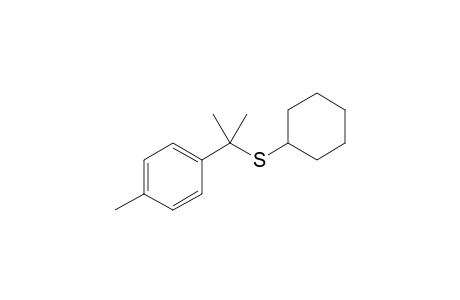 Cyclohexyl(2-(4-tolyl)propan-2-yl)sulfane