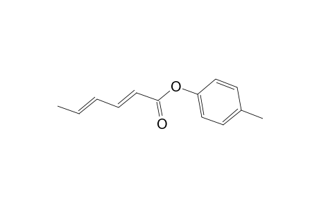 2,4-Hexadienoic acid, 4-methylphenyl ester