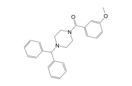 1-benzhydryl-4-(3-methoxybenzoyl)piperazine
