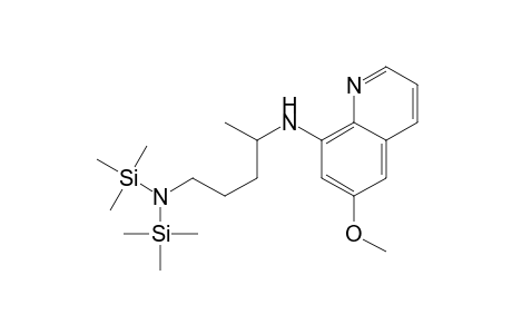1,4-Pentanediamine, N4-(6-methoxy-8-quinolinyl)-N1,N1-bis(trimethylsilyl)-