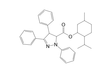 Menthyl 4,5-dihydro-1,3,4-triphenyl-1H-pyrazole-5-carboxylate