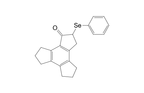 (2RS)-2,3,4,5,6,7,8,9-Octahydro-2-(phenylselenyl)-1H-trinden-1-one