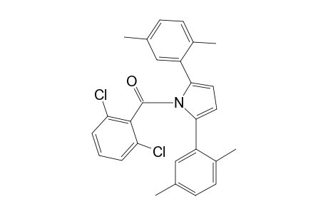 1-(2,6-dichlorobenzoyl)-2,5-bis(2,5-dimethylphenyl)pyrrole