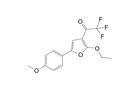 1-(2-Ethoxy-5-(4-methoxyphenyl)furan-3-yl)-2,2,2-trifluoroethanone
