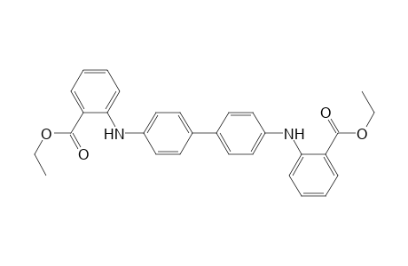 Benzoic acid, 2,2'-([1,1'-biphenyl]-4,4'-diyldiimino)bis-, diethyl ester