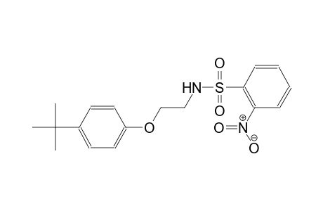 benzenesulfonamide, N-[2-[4-(1,1-dimethylethyl)phenoxy]ethyl]-2-nitro-