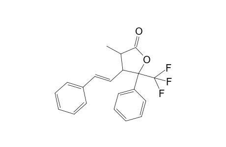 3-Methyl-5-phenyl-4-styryl-5-(trifluoromethyl)tetrahydrofuran-2-one(II)