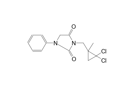 3-[(2,2-dichloro-1-methylcyclopropyl)methyl]-1-phenyl-2,4-imidazolidinedione